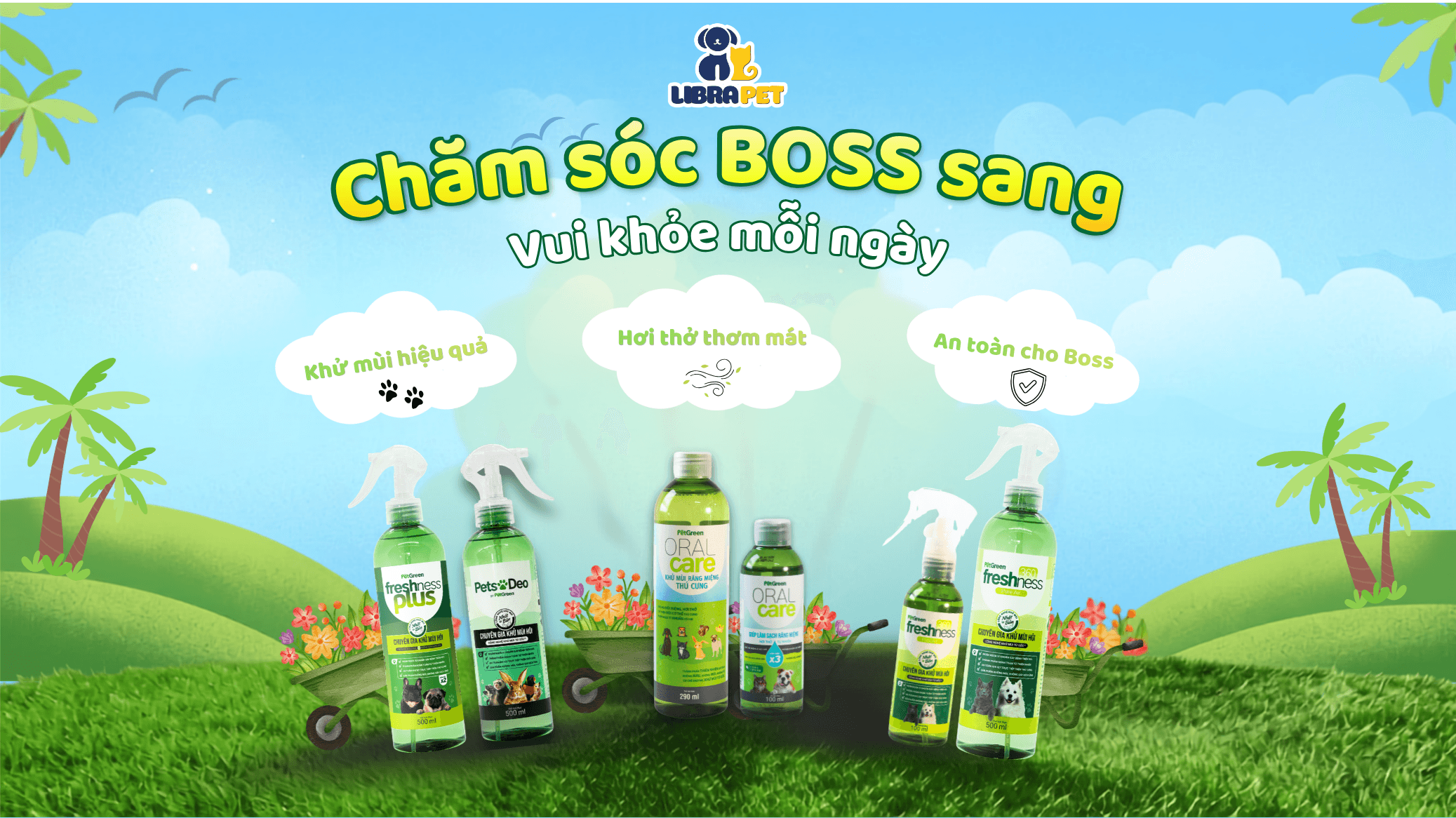 🌿🐶 CHĂM SÓC BOSS SANG – VUI KHỎE MỖI NGÀY CÙNG LIBRAPET 🐱🌿